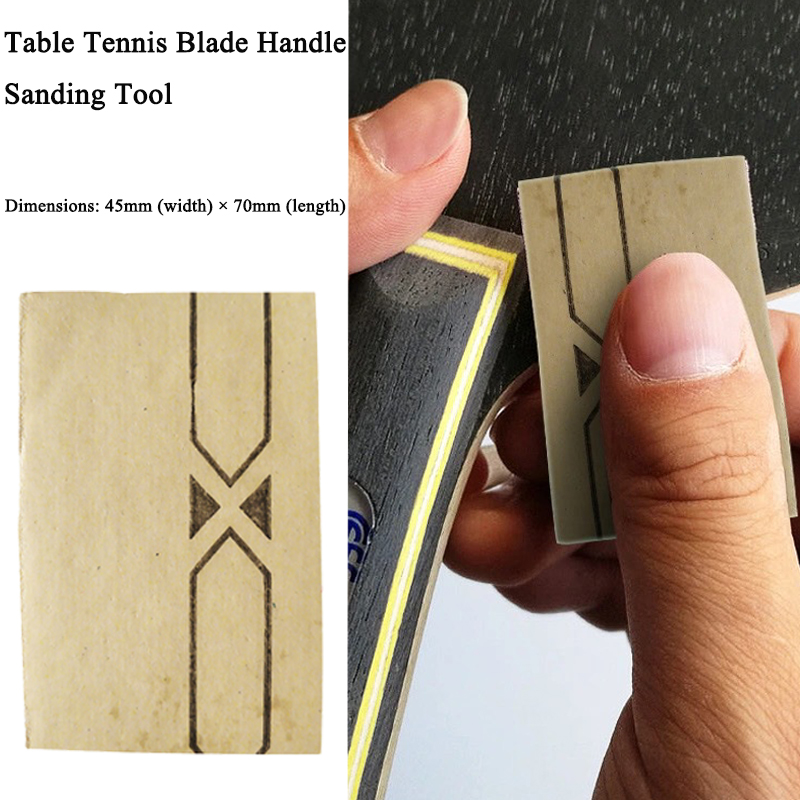 Table Tennis Rubber Anti Spin - Table Tennis Blade Handle Sanding Tool
