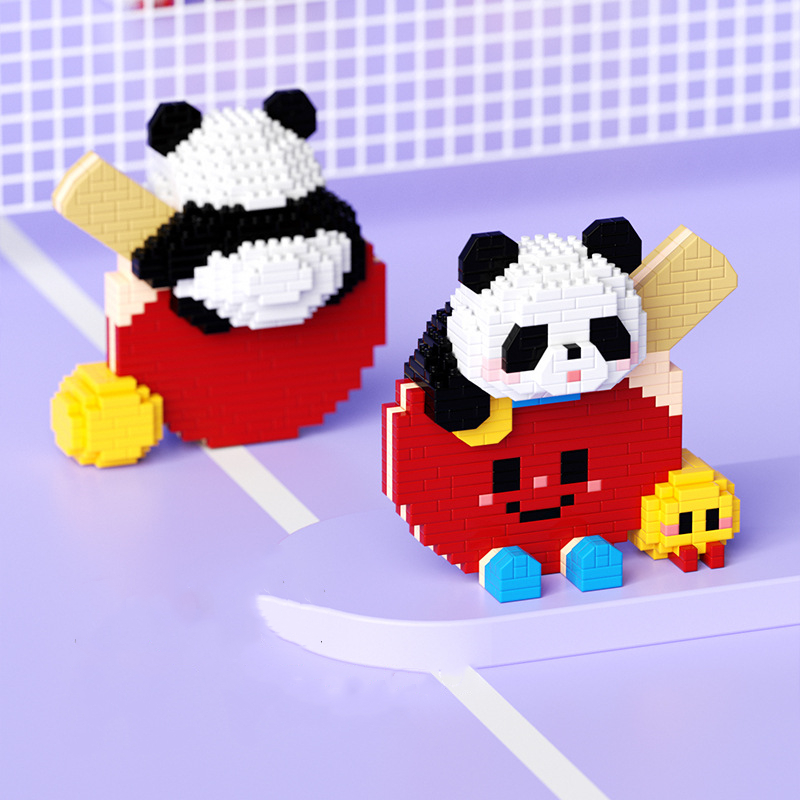 Table Tennis Champion - 2015 Cute Panda Champion Table Tennis