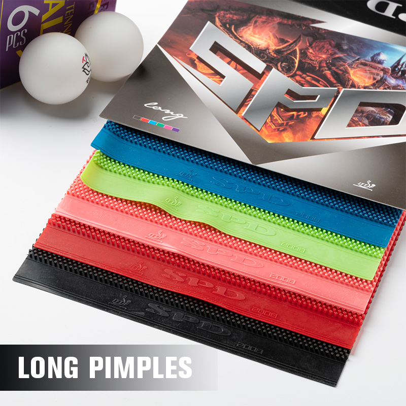 Table Tennis Rubber Anti Spin - SPD Super Long Pips Table Tennis