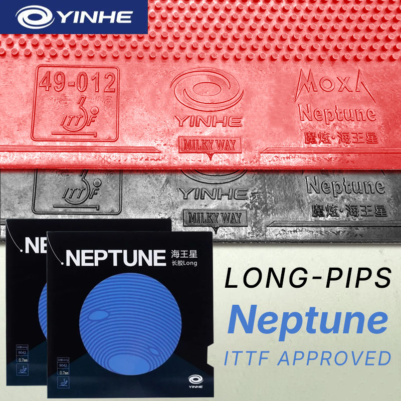 Table Tennis Xiom Rubber - YINHE NEPTUNE Long Pimples Table Tennis