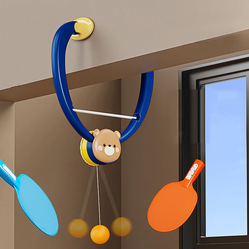 Table Tennis Drawing - Indoor Hanging Table Tennis Trainer Portable