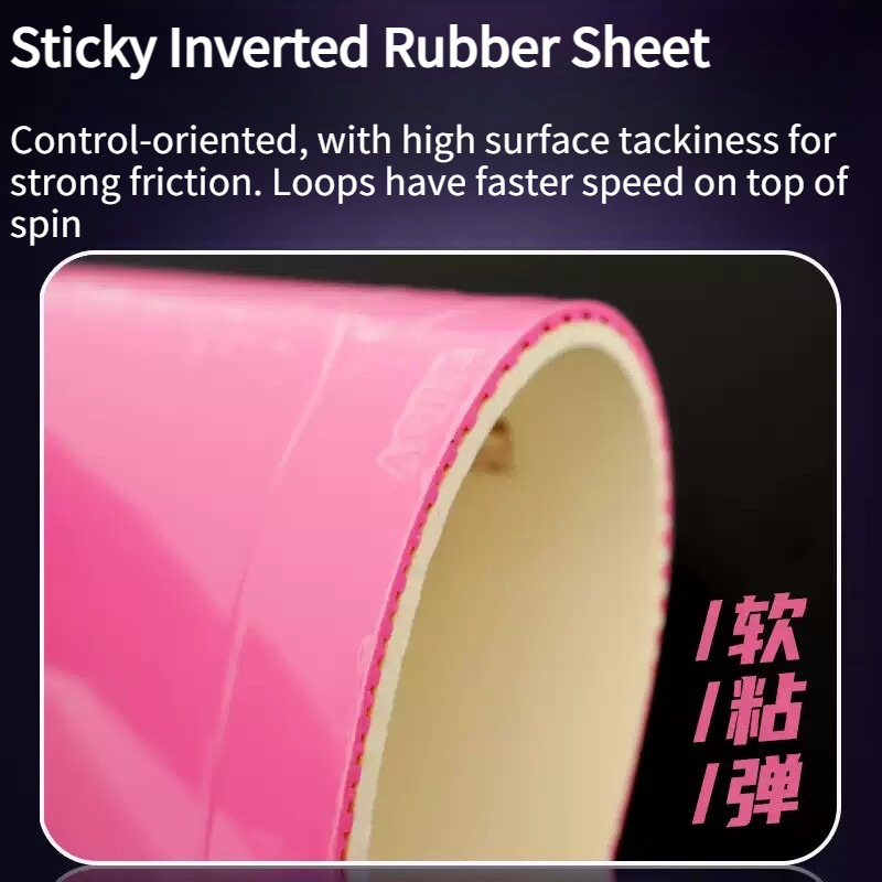 SUNFLEX AGILE Colorful Table T - Table Tennis Rubber Anti Spin review and price