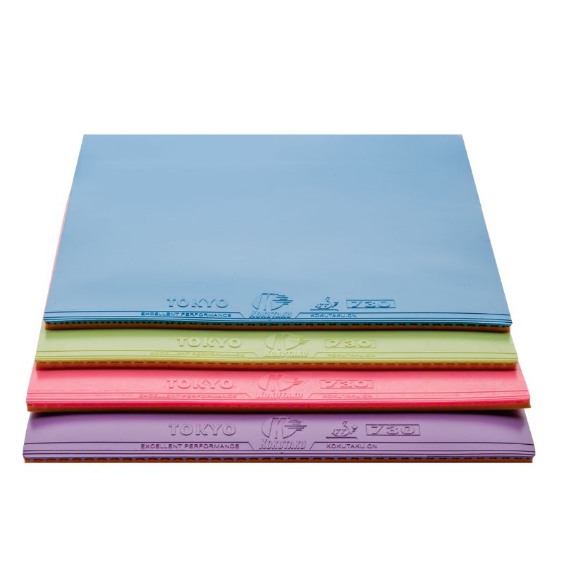 KOKUTAKU NEON 730 TOKYO Colorf - Table Tennis Rubber Anti Spin review and price