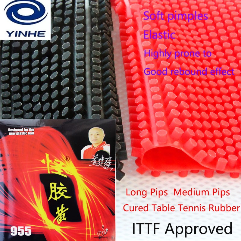 YINHE 955/Neptune/VVIP Long Pi - Table Tennis Xiom Rubber review and price