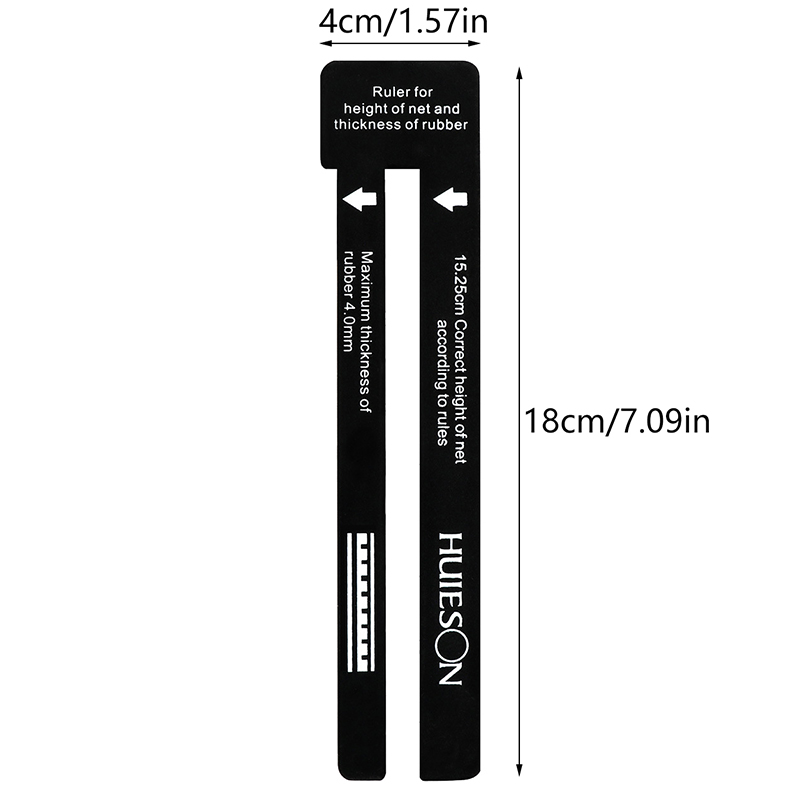 Height And Thickness Of Rubber - Table Tennis Net Height review and price
