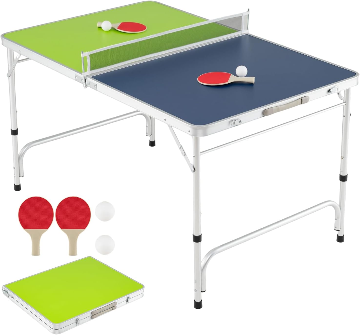 Foldable Ping Pong Table With  - Table Tennis Net Height review and price