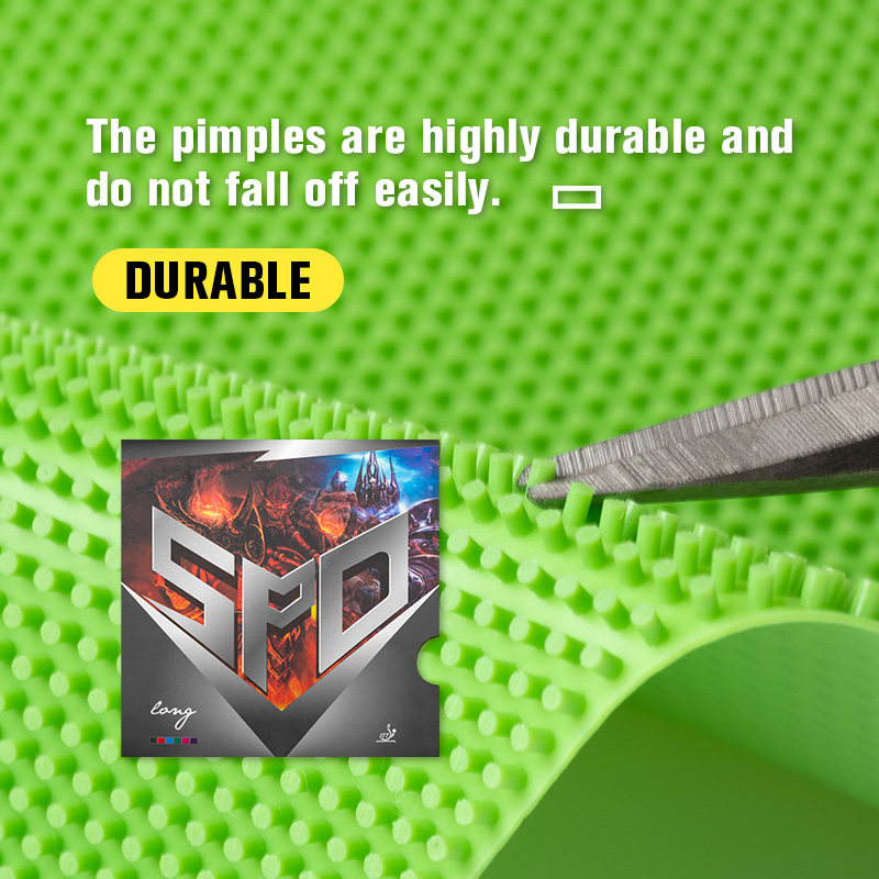 SPD Super Long Pips Table Tenn - Table Tennis Rubber Anti Spin review and price