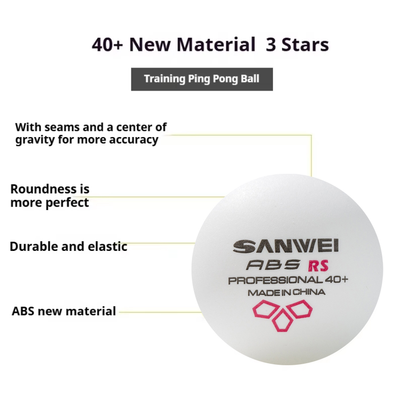 SANWEI RS40+ 3 Star Table Tenn - Table Tennis Vr review and price
