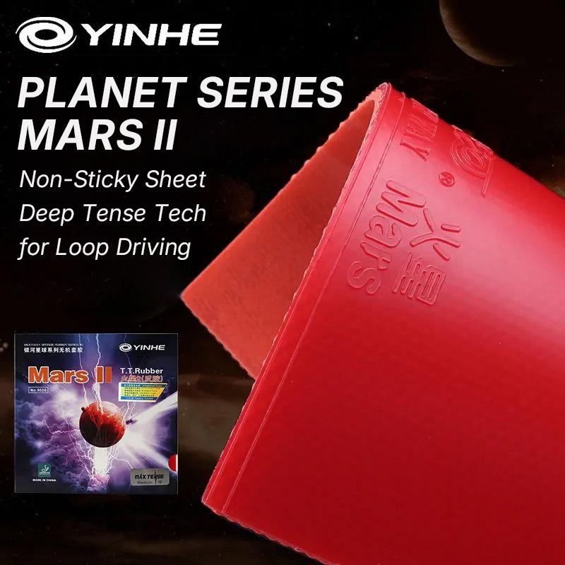 YINHE MARS 2 Table Tennis Rubb - Table Tennis Edge review and price