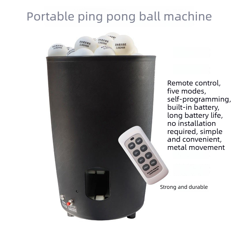 Portable Table Tennis Ball Mac - Table Tennis Robot review and price